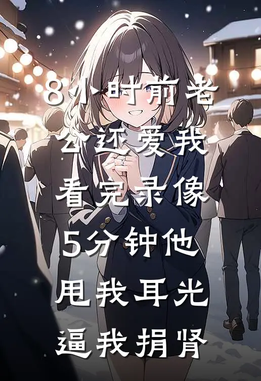 8小时前老公还爱我，看完录像5分钟他甩我耳光逼我捐肾