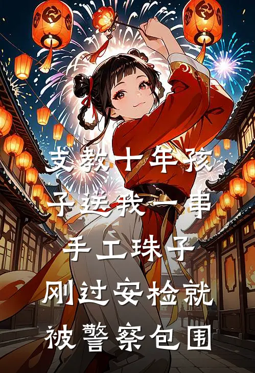 支教十年孩子送我一串手工珠子，刚过安检就被警察包围