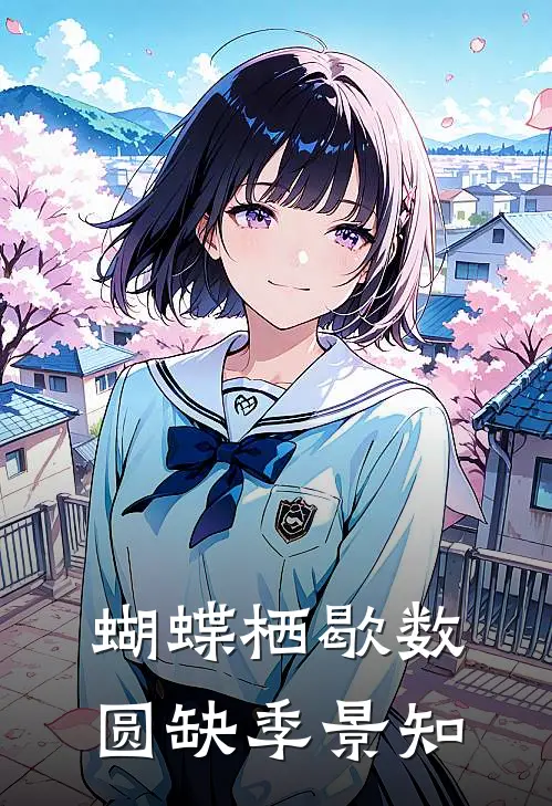 蝴蝶栖歇数圆缺季景知