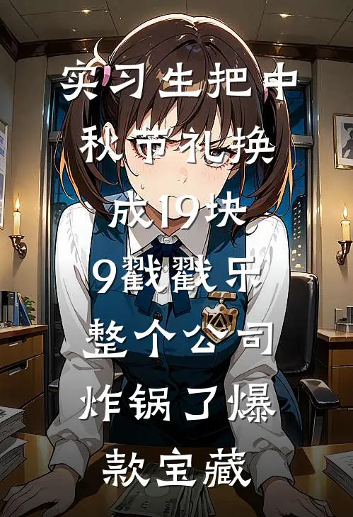 实习生把中秋节礼换成19块9戳戳乐，整个公司炸锅了爆款宝藏