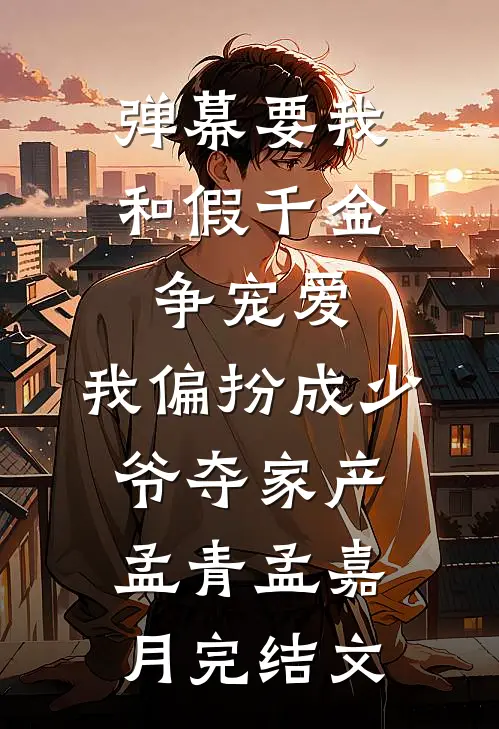 弹幕要我和假千金争宠爱，我偏扮成少爷夺家产孟青孟嘉月完结文