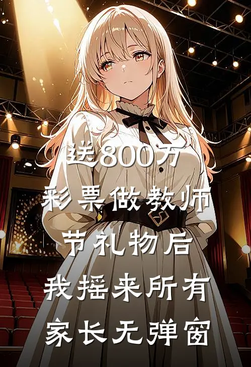 送800万彩票做教师节礼物后，我摇来所有家长无弹窗