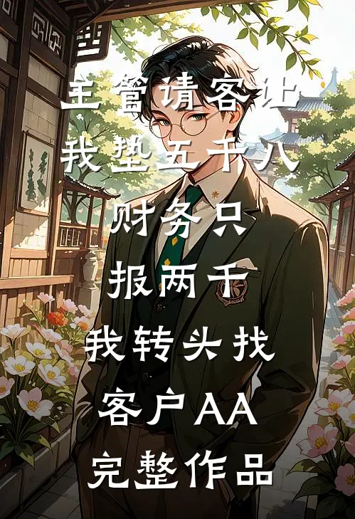 主管请客让我垫五千八，财务只报两千，我转头找客户AA完整作品