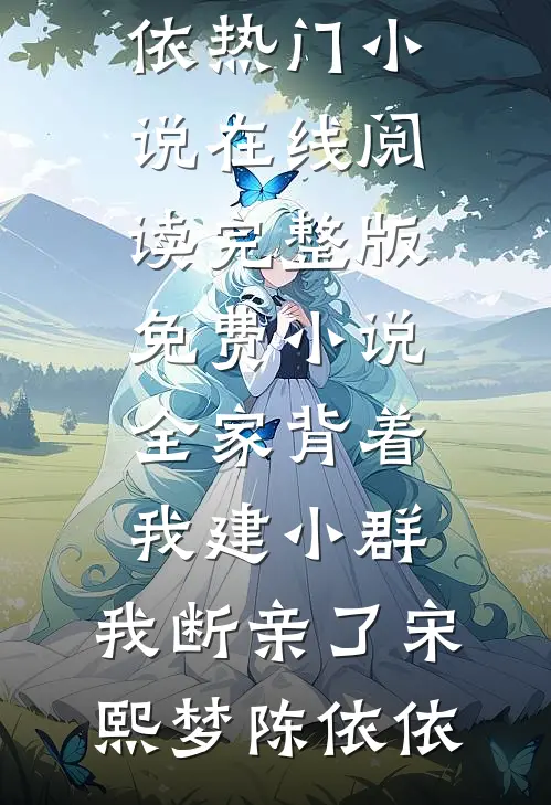 全家背着我建小群，我断亲了宋熙梦陈依依热门小说在线阅读_完整版免费小说全家背着我建小群，我断亲了(宋熙梦陈依依)