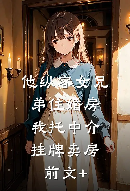 他纵容女兄弟住婚房，我托中介挂牌卖房前文+
