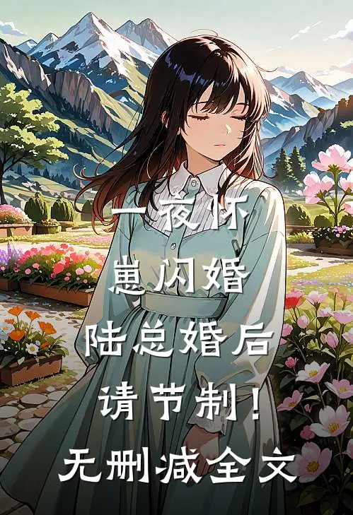一夜怀崽闪婚，陆总婚后请节制！无删减全文