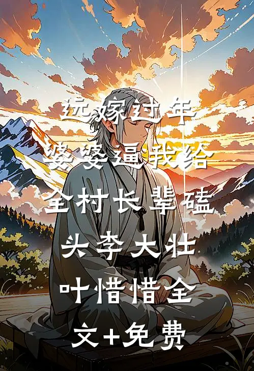 远嫁过年，婆婆逼我给全村长辈磕头李大壮叶惜惜全文+免费