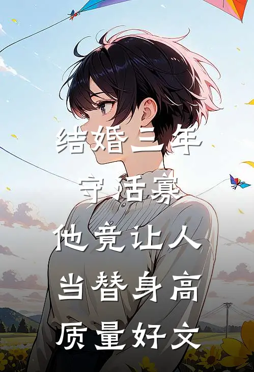 结婚三年守活寡，他竟让人当替身高质量好文