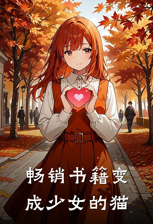 畅销书籍变成少女的猫