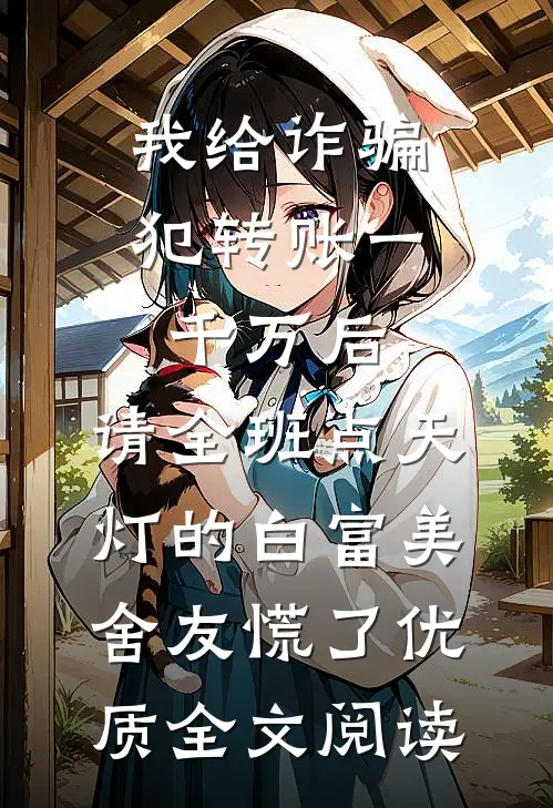 我给诈骗犯转账一千万后，请全班点天灯的白富美舍友慌了优质全文阅读