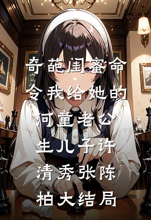 奇葩闺蜜命令我给她的河童老公生儿子许清秀张陈柏大结局