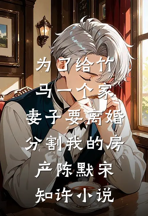 为了给竹马一个家，妻子要离婚分割我的房产陈默宋知许小说