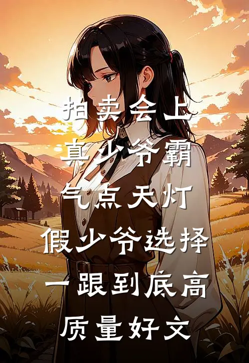 拍卖会上真少爷霸气点天灯，假少爷选择一跟到底高质量好文