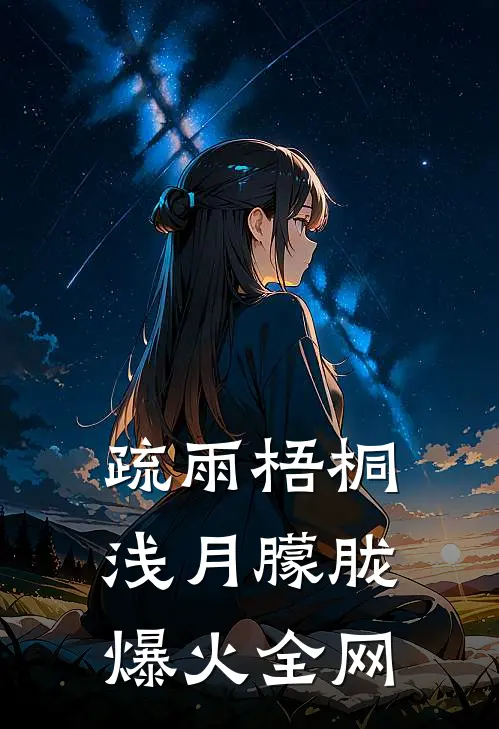 疏雨梧桐浅月朦胧爆火全网